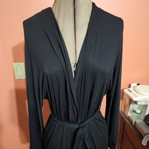 Honeydew Womens Black Robe Size Small